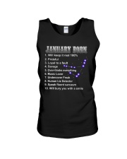 January Music Lover Unisex Tank tile