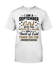 September Girl Classic T-Shirt front