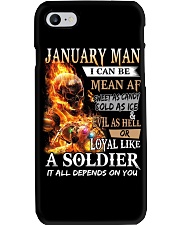 January Man Phone Case tile