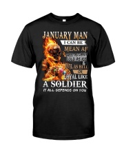 January Man Premium Fit Mens Tee tile