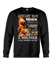 January Man Crewneck Sweatshirt tile