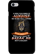 August Man Phone Case tile