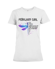 February Girl Premium Fit Ladies Tee tile