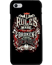 Rules Are Made To Be Broken Phone Case tile