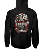 Rules Are Made To Be Broken Hooded Sweatshirt tile