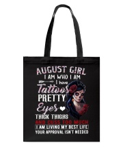 August Girl Tote Bag tile
