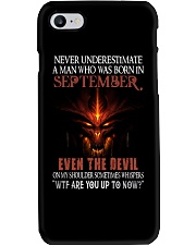 September Man Phone Case tile