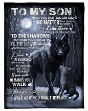 Mama - To My Son Small Fleece Blanket - 30" x 40" front