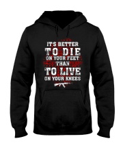 It's Better To Die Hooded Sweatshirt tile