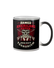 Armed Americans United Color Changing Mug tile