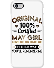 May Girl Phone Case tile