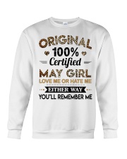 May Girl Crewneck Sweatshirt tile