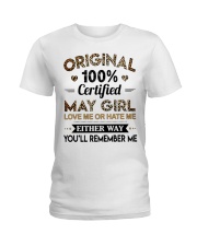 May Girl Ladies T-Shirt tile