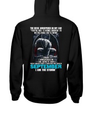 September Man Hooded Sweatshirt back