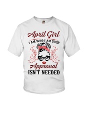 April Girl Youth T-Shirt tile