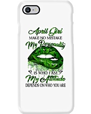April Girl Phone Case tile