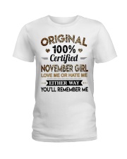 November Girl Ladies T-Shirt tile