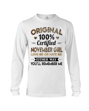 November Girl Long Sleeve Tee tile