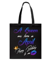 April Girl Tote Bag tile