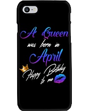 April Girl Phone Case tile