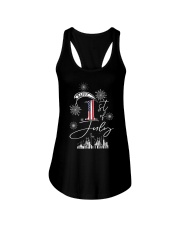 Happy July 1 Ladies Flowy Tank tile