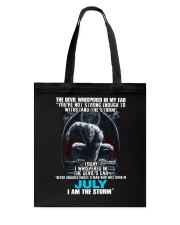 July Man Tote Bag tile