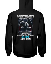 July Man Hooded Sweatshirt back