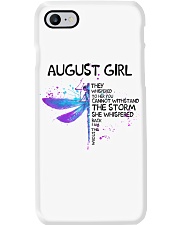 August Girl Phone Case tile