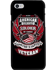 American By Birth Phone Case tile