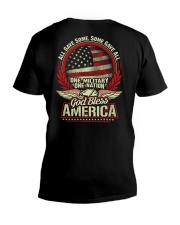 God Bless America V-Neck T-Shirt tile