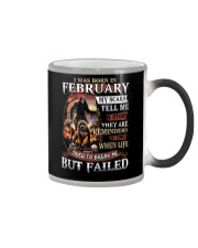 February Man Color Changing Mug tile