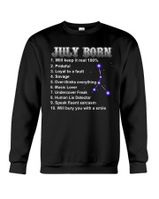 July Music Lover Crewneck Sweatshirt tile