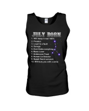 July Music Lover Unisex Tank tile