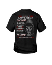 November Man Youth T-Shirt tile