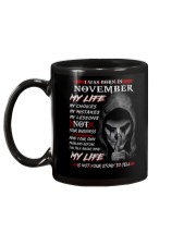 November Man Mug tile