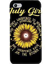 July Girl Phone Case tile