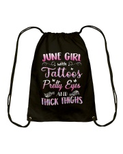 June Girl Drawstring Bag tile