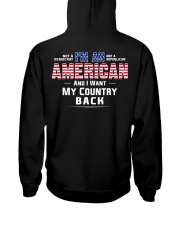 My Country Back Hooded Sweatshirt tile