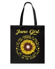 June Girl Tote Bag tile