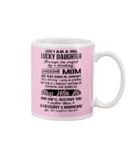 I Am A Lucky Daughter Mug tile