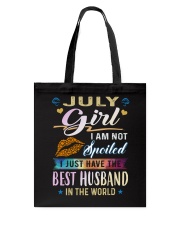 July Girl Tote Bag tile