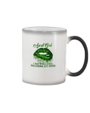 April Girl Color Changing Mug tile