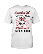 December Girl Classic T-Shirt front