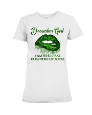 December Girl Premium Fit Ladies Tee tile