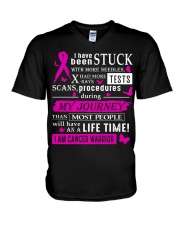 Cancer V-Neck T-Shirt tile