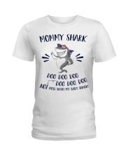 Mommy Shark Ladies T-Shirt tile