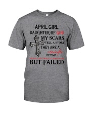 April Girl Classic T-Shirt front
