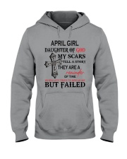 April Girl Hooded Sweatshirt tile