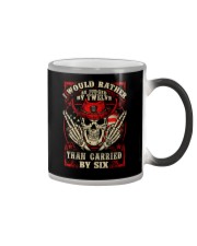 I Would Rather Color Changing Mug tile