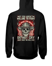 Do Not Cry Hooded Sweatshirt tile